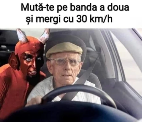 de ce unii soferi mai in varsta circula aiurea