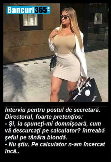 interviu pentru un post de secretara