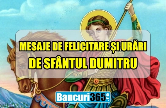 Mesaje de felicitare si urari de Sfantul Dumitru