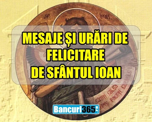 mesaje de felicitare de sf Ioan Botezatorul 2020