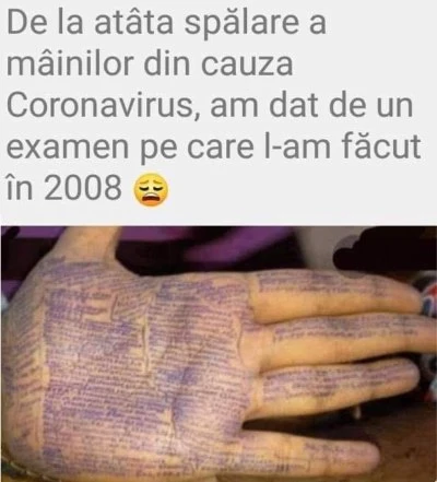 peste ce poti da daca te speli pe maini