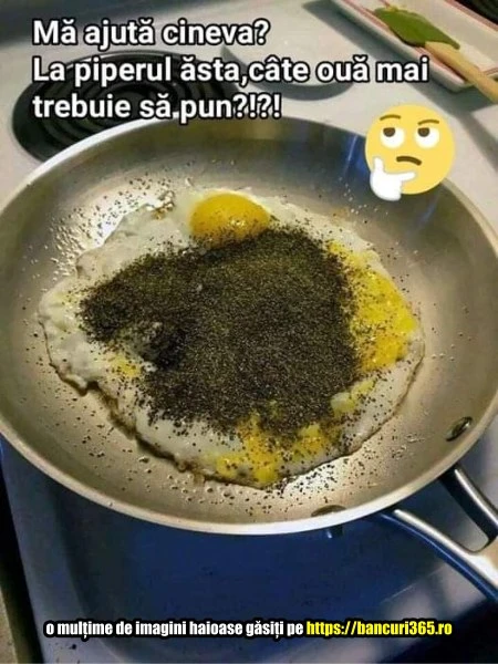 reteta de omleta cu piper bancuri