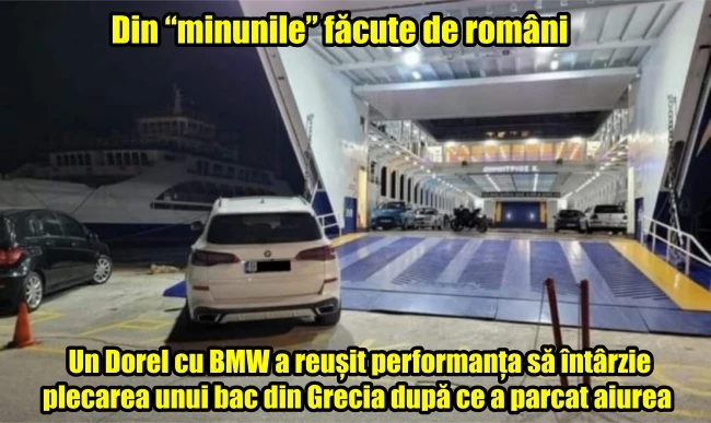 sofer roman care a blocat un bac in grecia