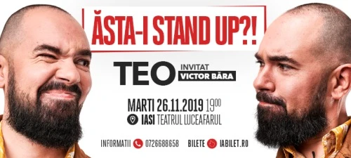 stand up comedy Teo noiembrie 2019